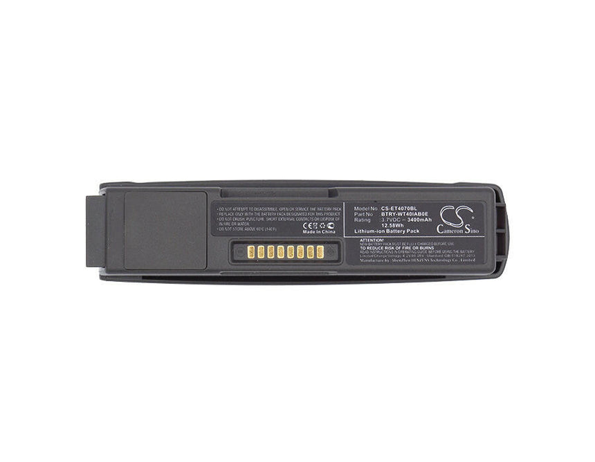 Zebra Barcode Scanner Battery CS-ET4070BL Li-ion