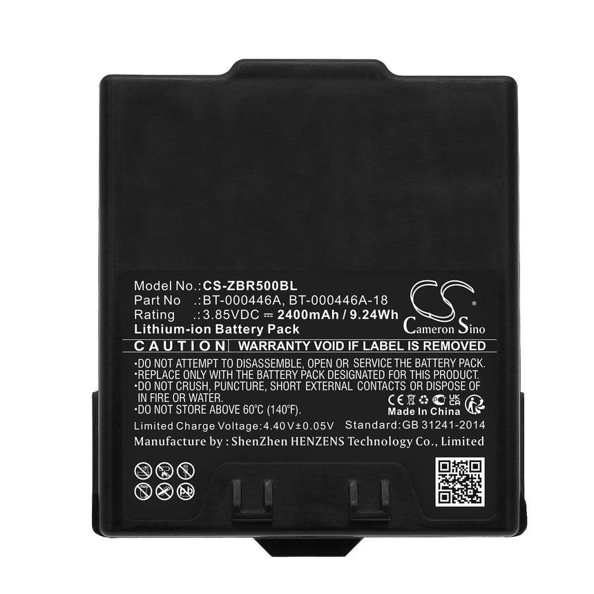 Zebra Barcode Scanner Battery CS-ZBR500BL Li-ion