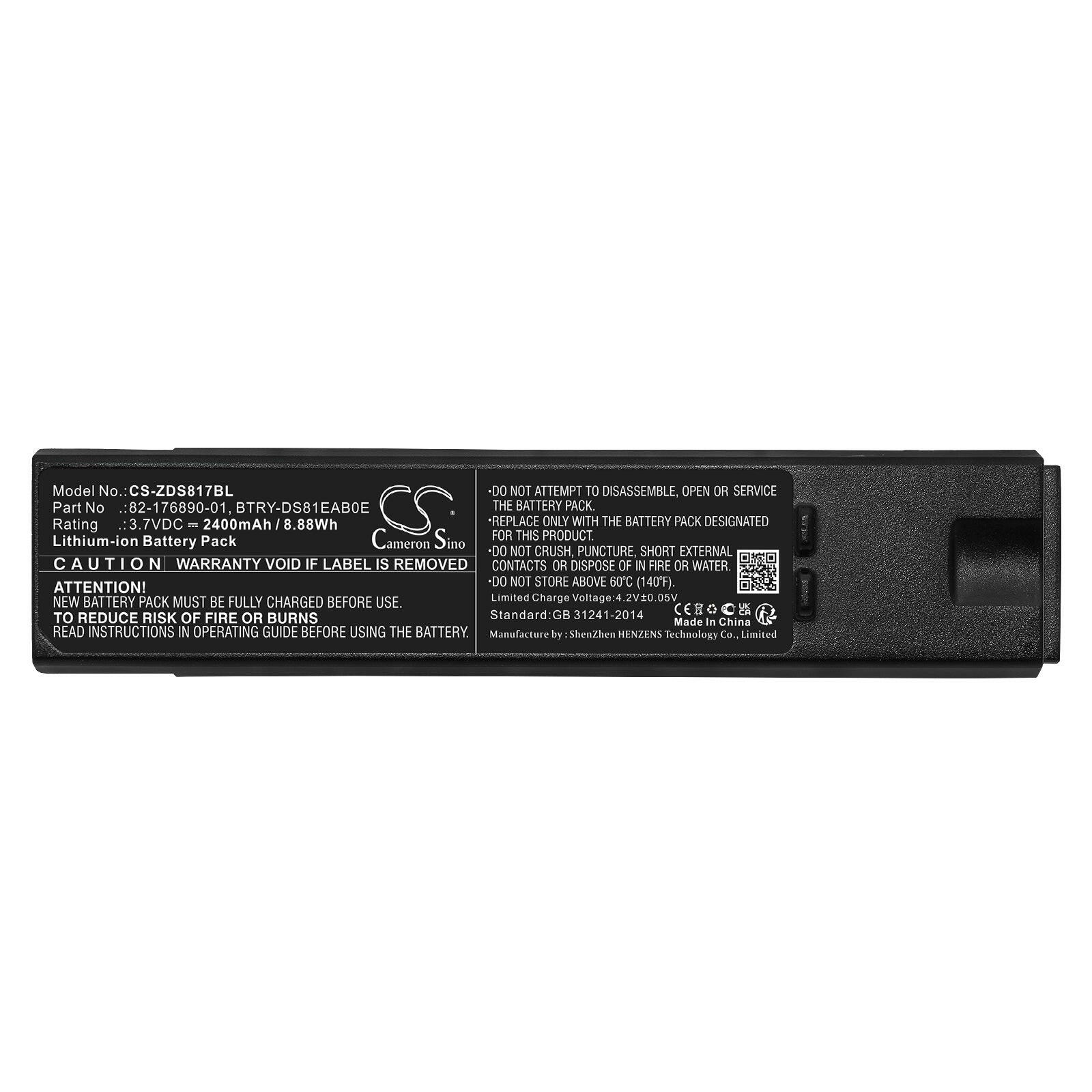 Zebra Barcode Scanner Battery CS-ZDS817BL – Battery Prime