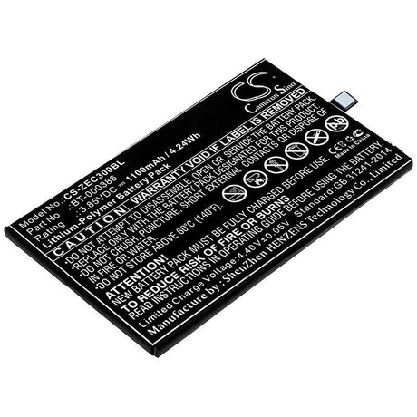 Zebra Barcode Scanner Battery CS-ZEC300BL Li-ion
