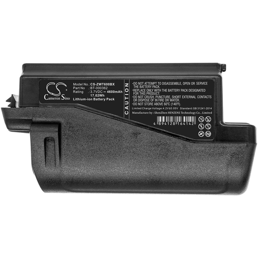 Zebra Barcode Scanner Battery CS-ZWT600BX Li-ion
