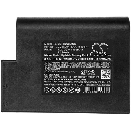 Zebra Portable Printer Battery CS-ZBC300BL Ni-MH