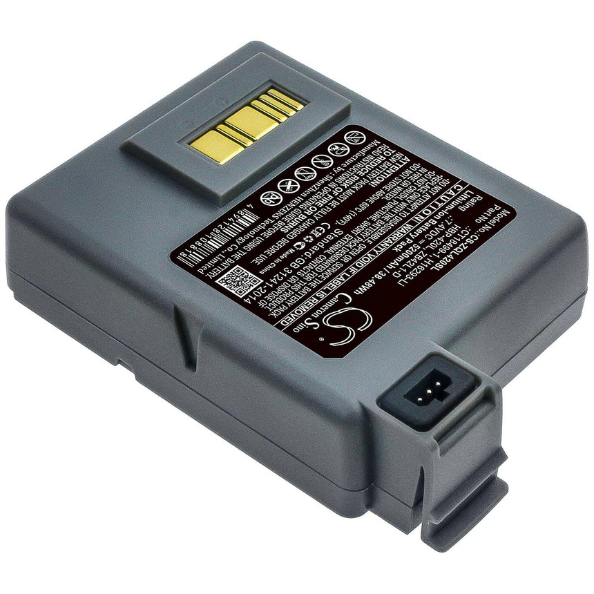 Zebra Portable Printer Battery CS-ZQL420SL Li-ion